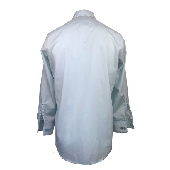 Light Blue Men's Dress Shirt - Picture 2 of 6